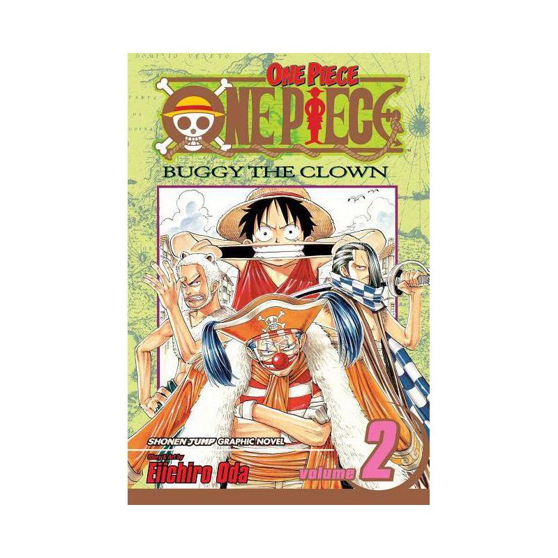 One Piece, Volume 2 - by  Eiichiro Oda (Paperback), 1 of 2