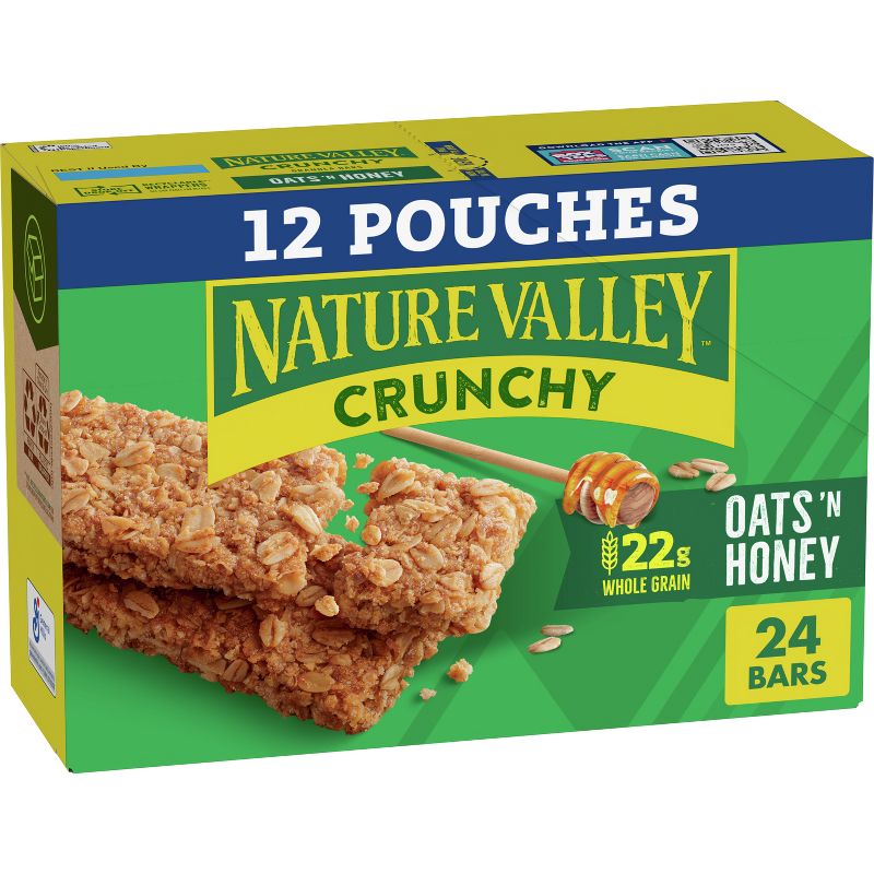 Nature Valley Crunchy Oats &#39;N Honey Granola Bars - 24ct, 1 of 18