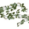 Floral Garland Party Decoration Off White - image 2 of 3