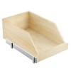 Pull Out Cabinet Organizer with Full Extension Rail Slides for Kitchen Cabinet Pantry with U Bracket - 3 of 4