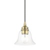 Livex Lighting Moreland 1 - Light Pendant in  Antique Brass - 4 of 4