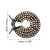 Unique Bargains Women's Grace Dome Round Hair Clips 3.03"x2.68"x0.98" 1 Pc - 4 of 4