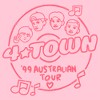 Girl's Turning Red 4*Town '99 Australian Tour Badge T-Shirt - image 2 of 4