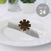Big Dot of Happiness Woodland Creatures - Baby Shower or Birthday Party Paper Napkin Holder - Napkin Rings - Set of 24 - 2 of 4