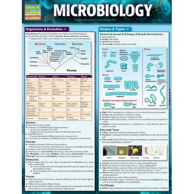 Microbiology - by  Barcharts Inc (Poster)