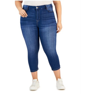 Celebrity Pink Womens Rider Crop Skinny Fit Jeans