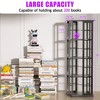 Aheaplus Rotating Bookcase, Revolving Storage Organizer for Home Office and Living Room - 4 of 4