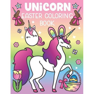 Unicorn Easter Coloring Book - by  Nyx Spectrum (Paperback)