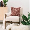 16"x16" Ninola Design Botanical Collection Organic Holiday Square Throw Pillow - Deny Designs - 3 of 4