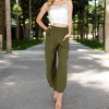 Anna-Kaci Women's Wide-Leg Elastic Waist Pants with Side Pockets - 4 of 4