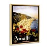 Stupell Industries Amalfi Coast Vintage Floating Frame Canvas Art - 2 of 4