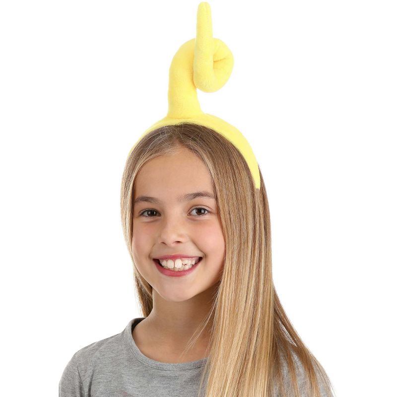HalloweenCostumes.com One Size Fits Most  Girl  Laa Laa Headband, Yellow, 2 of 3