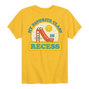 Boys' - Instant Message - My Favorite Class Is Recess Short Sleeve Graphic T-Shirt - 1 of 4
