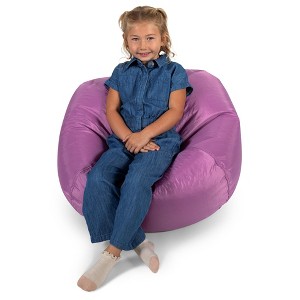 Big Joe Classic Bean Bag Chair, Durable Polyester Nylon Blend, Kids - 1 of 4