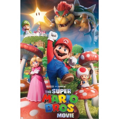 The Super Mario Bros. Movie - Bowser's World Key Art Wall Poster