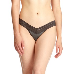 Hanky Panky Women's DreamEase Low Rise Thong - One Size - 1 of 3