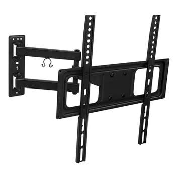 Mount-It! Full Motion TV Wall Mount | Swivel and Articulating Flat Screen TV Bracket for 26 - 55 in. | Arm Extension up to 17 in. | 77 Lbs. Capacity