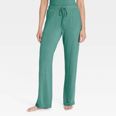 Image of Women's Cloud Knit Pajama Pants - Auden™ Green XS