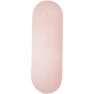 Colonial Mills Bristol Runner Rug, 2x9, Blush Pink - 1 of 4