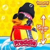 Maxi Kwaaks Freddie Duck Plush – 6" (15cm) Printed Soft Toy with Stitched Eyes, Fluffy Touch & 3 Matching Accessories – Mix & Match Cute Plushie - 3 of 4