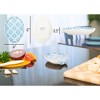 Nat & Jules Delft Blue and White 6 x 4 Glossy Ceramic Oval Countertop Spoon Rest - 2 of 4