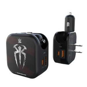 WWE SuperStars (M) Steel 18-Watt 2 in 1 USB A/C Charger - 1 of 3