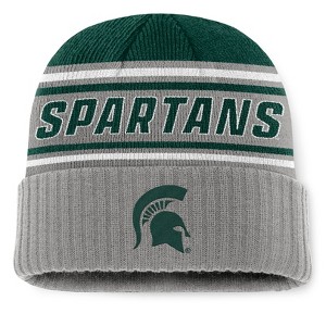 NCAA Michigan State Spartans Sleety Knit Cuffed Beanie - 1 of 2