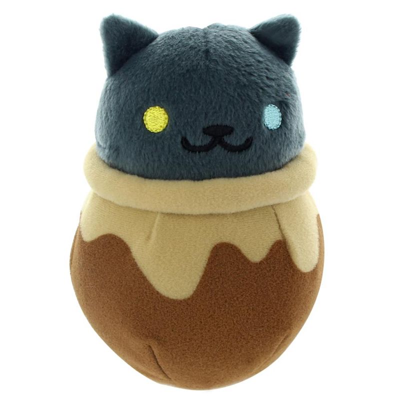 Little Buddy LLC Neko Atsume: Kitty Collector 6" Plush: Pepper Pot, 1 of 2