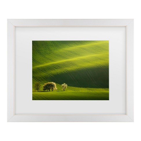 Daniel Rericha Moravian Waves Matted Framed Art : Target