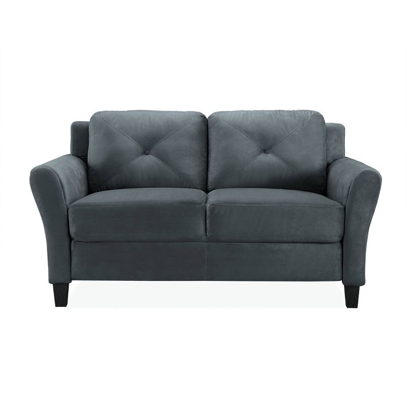 Harper Tufted Microfiber Loveseat - Lifestyle Solutions, 1 of 10