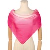 INSPIRE CHIC Women's Gradient Colorful Large Silky Hair Wrap Bandana Neck Scarf 35.4" X 35.4" - 2 of 4