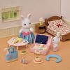 Calico Critters Snow Rabbit Mother's Weekend Travel Set, Dollhouse Playset with Figure and Accessories - 3 of 4