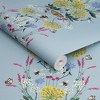 Joules Perfect Pollinators Haze Blue Wallpaper - image 3 of 4