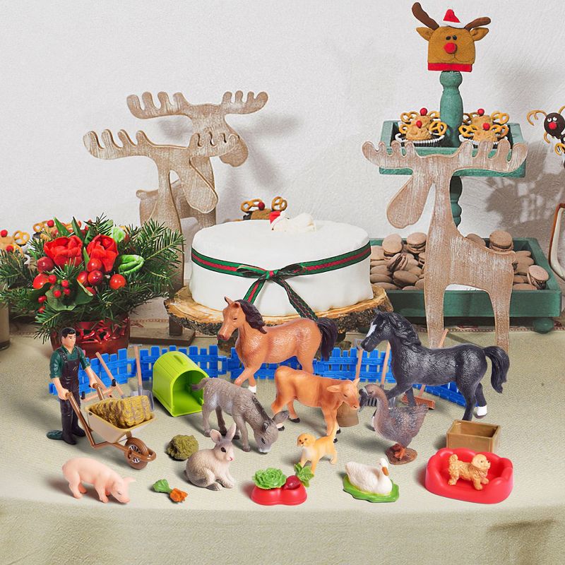 Fun Little Toys Christmas Advent Calendar - Farm Set, 4 of 8