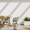 NicBex Set of 2 Outdoor Dining Chair,Modern Patio Dining Chairs with Wood Frame,23.6 inch Chairs Suitable for Patio,Garden,Gray - 2 of 4