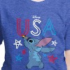 Boys' - Lilo and Stitch - USA Stitch Drawing Short Sleeve Graphic T-Shirt - 2 of 4