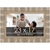 PosterPalooza | 23x17 Wide Bamboo Picture Frame, UV Acrylic, 4 Finishes - Brown, Black, Silver, and Natural - 2 of 4