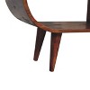 NicBex Mid-Century Modern Wooden TV Stand with 2 Drawers and Open Shelf Vintage Style Media Console for Living Room, Bedroom - 4 of 4