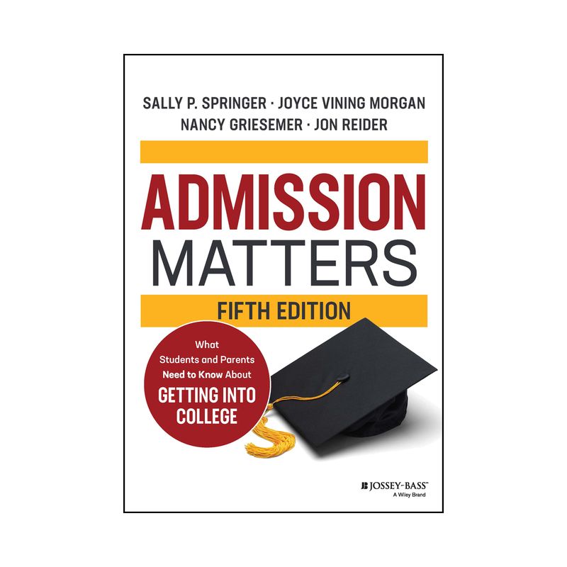 Admission Matters - 5th Edition by  Sally P Springer & Joyce Vining Morgan & Nancy Griesemer & Jon Reider (Paperback), 1 of 2
