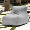 Jaxx Ponce Outdoor Bean Bag Chair - Weather Resistant Patio and Poolside Lounge Seating - 2 of 4