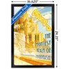 Trends International Marvel: Hero Lands - Asgard Framed Wall Poster Prints - 3 of 4