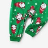 PATPAT Family Christmas Pjs Matching Sets Holiday Jammies Sleepwear Christmas Pajamas Green Elf For Family Kids - 4 of 4