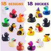 Joyfy Halloween Party Supplies, 18 PCS Rubber Ducks Party Toys for Halloween Goodie Bag Fillers Decorations School Classroom Game Prizes Baby Bath Toy - 4 of 4
