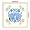 Amanti Art Folk Butterfly I by Yvette St. Amant Wood Framed Wall Art Print - 4 of 4