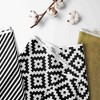Bacati - Love Black/Gold set of 2 Small Side Crib Rail Guard Covers - 2 of 4