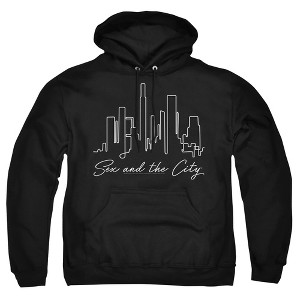 Sex In The City Lined City Adult Pull-Over Hoodie - 1 of 4