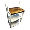 Kumasinova 5-Tier Storage Shelves,Storage Bakers Rack with Coffee Bar,Kitchen Shelves,Microwave Stand for Kitchen,Living Room - 3 of 4