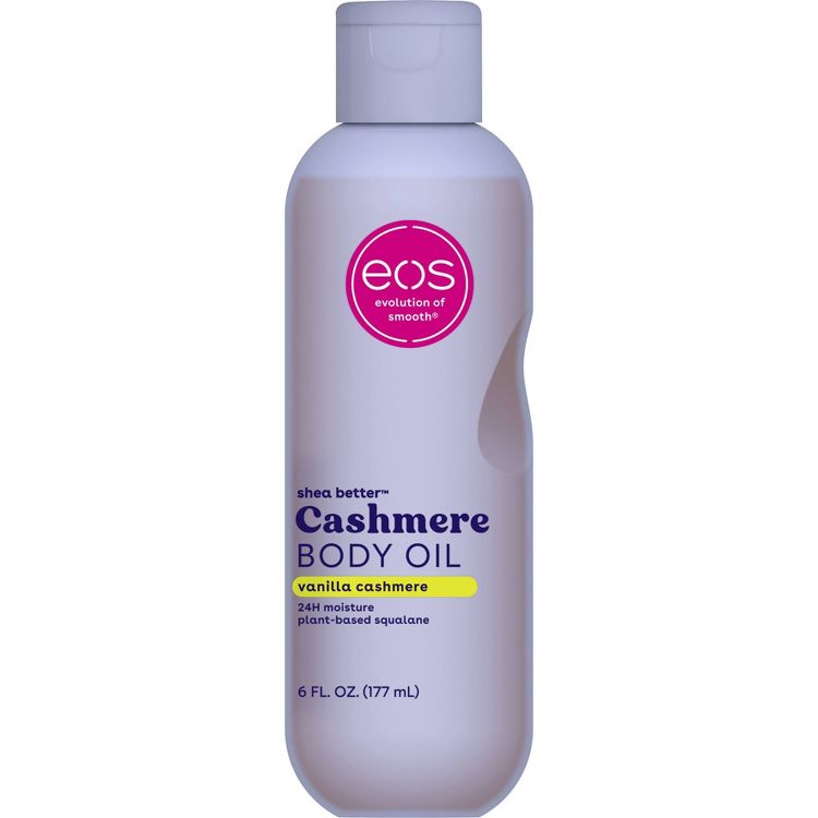 eos Shea Better Cashmere Body Oil - Vanilla - 6 fl oz, 1 of 8