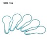 Unique Bargains Metal Blankets Crafts Brooch Making Home Sewing Safety Pins 1000 Pcs - 3 of 4