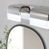 Dolonm Modern Chrome LED Vanity Light, Wall Sconce for Bathroom and Mirror, Sleek Minimalist Design, Energy-Efficient, Easy to Install - 2 of 4